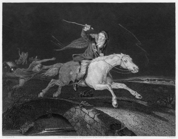 Framed Print : BURNS / TAM O SHANTER / C18 Framed Print : BURNS / TAM O SHANTER / C18