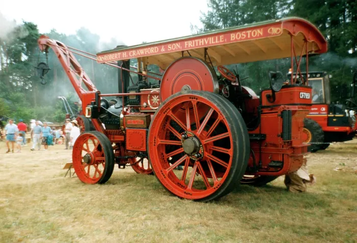 Framed Print : Burrell Crane Engine number: 4074, The Lark Framed Print : Burrell Crane Engine number: 4074, The Lark