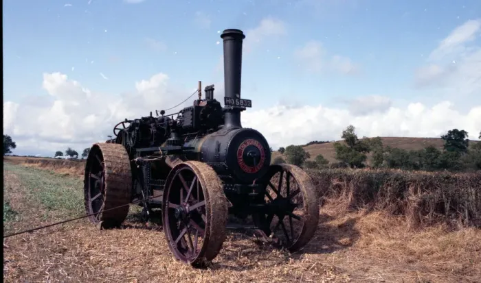 Framed Print : Burrell Ploughing Engine Framed Print : Burrell Ploughing Engine