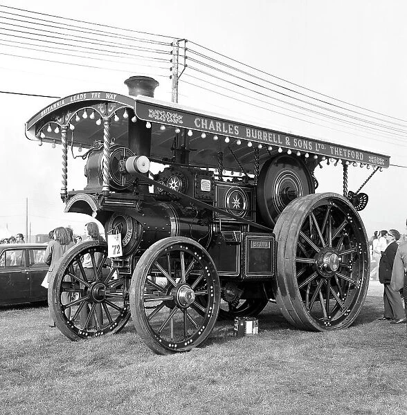 Burrell Showman's Road Locomotive number 2668 Britannia