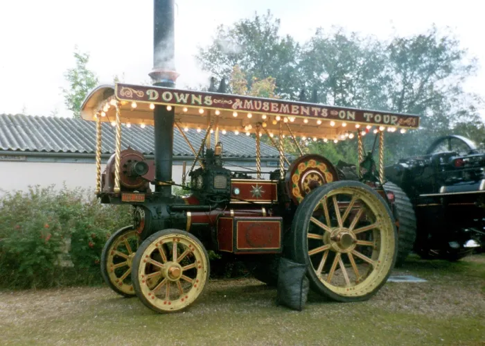 Framed Print : Burrell Showman's Tractor number: 3453, The May Framed Print : Burrell Showman's Tractor number: 3453, The May