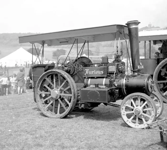 Framed Print : Burrell Tractor number: 3191, Furious Framed Print : Burrell Tractor number: 3191, Furious