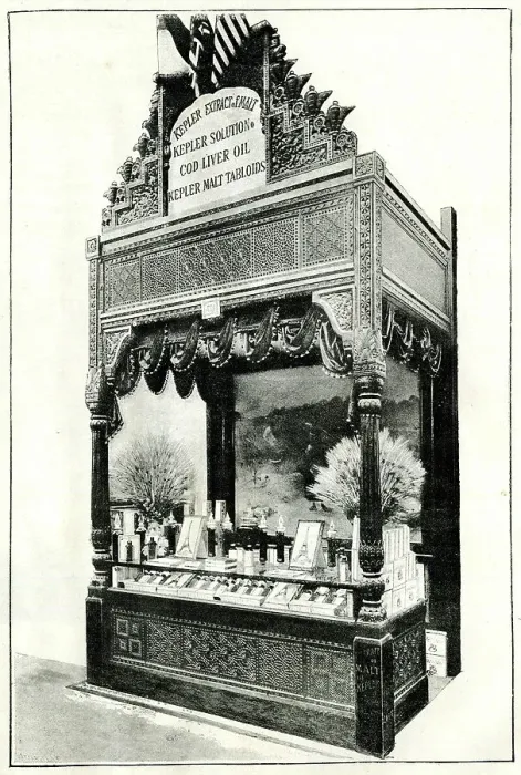 Framed Print : Burroughs, Wellcome, Chemists, Paris Exhibition of 1889 Framed Print : Burroughs, Wellcome, Chemists, Paris Exhibition of 1889