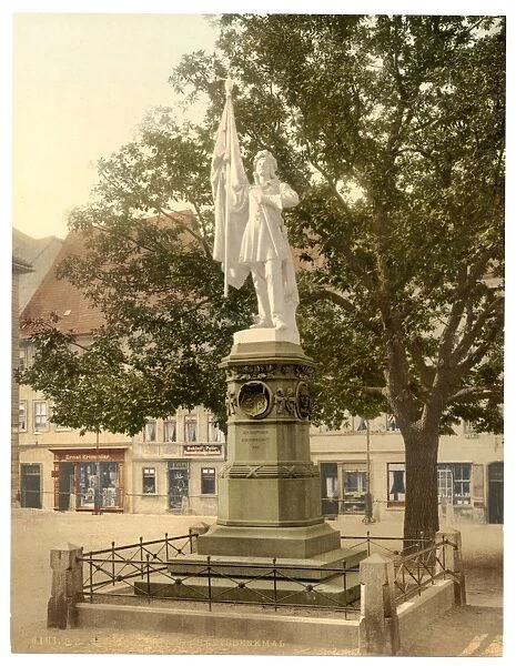 Burschenschatts (i. e. Burschenschafts), Monument, Jena, Thu