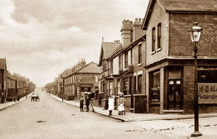 Framed Print : Burslem Hamil Road early 1900s Framed Print : Burslem Hamil Road early 1900s
