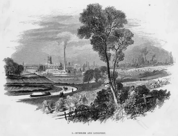 Framed Print : Burslem & Longport Framed Print : Burslem & Longport