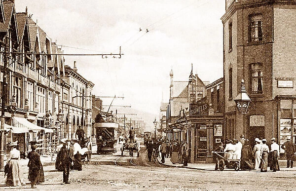 Burton-on-Trent Station Street early 1900s