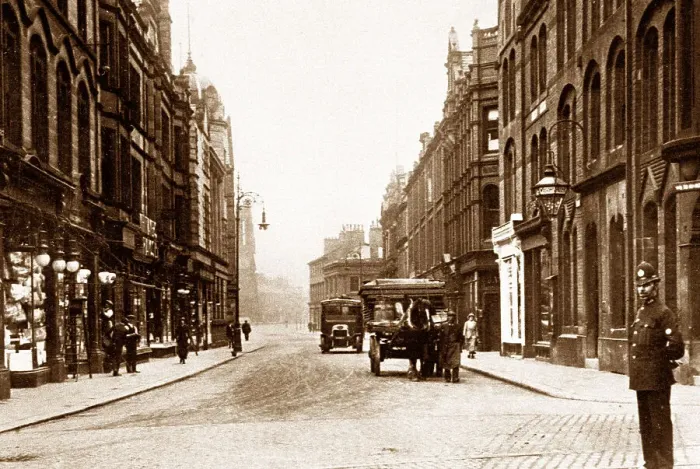 Framed Print : Bury Silver Street probably 1920s Framed Print : Bury Silver Street probably 1920s