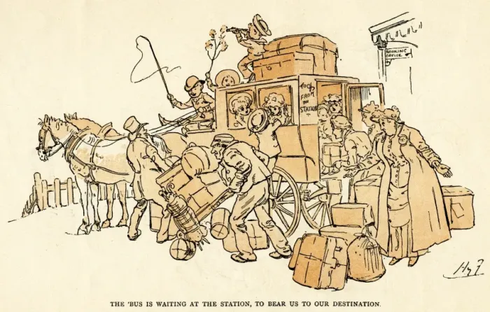 Framed Print : Bus coach been over loaded with luggage and children Framed Print : Bus coach been over loaded with luggage and children