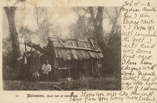 Bush hut at Gembrook, Melbourne, Australia