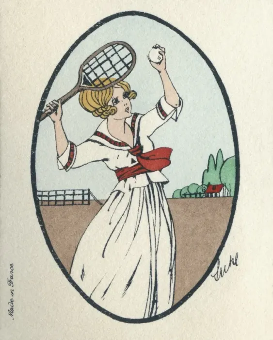 Framed Print : Business card design, woman playing tennis Framed Print : Business card design, woman playing tennis