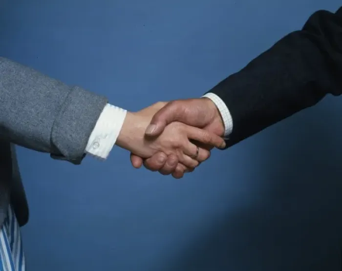 Framed Print : Business Hand Shake Framed Print : Business Hand Shake