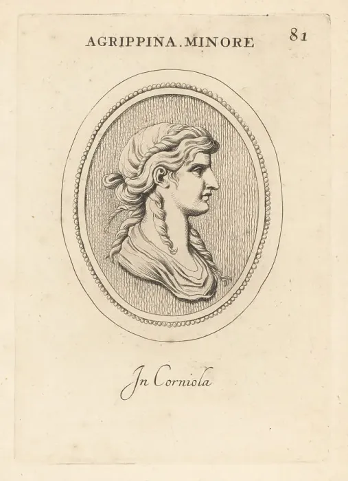 Framed Print : Bust of Agrippina the Younger, Roman empress Framed Print : Bust of Agrippina the Younger, Roman empress
