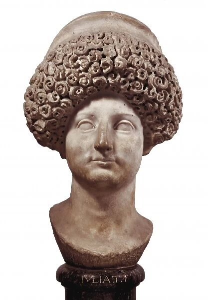 Bust of Julia T. F. Bust of Julia T. F. Roman