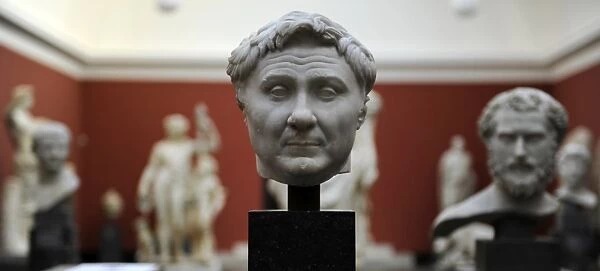 Bust of Pompey (106 BC-48BC). Military and political