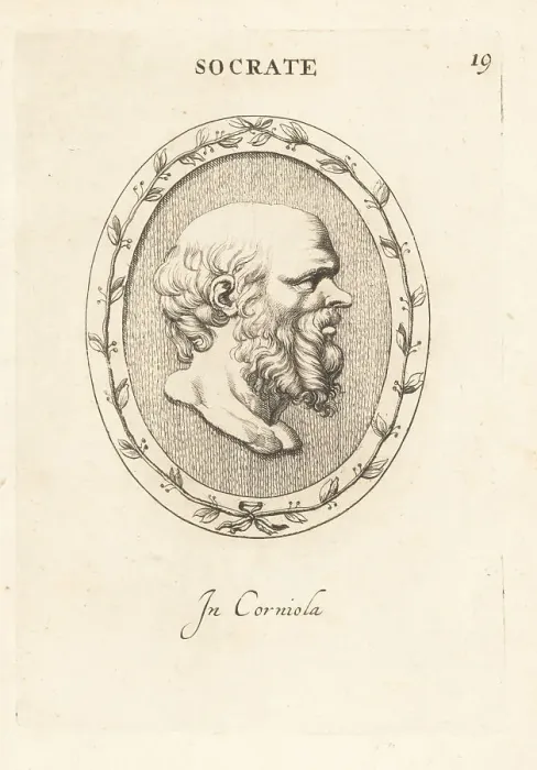 Framed Print : Bust of Socrates, Greek philosopher from Athens, c. 470-399 Framed Print : Bust of Socrates, Greek philosopher from Athens, c. 470-399