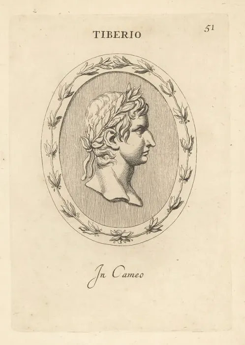 Framed Print : Bust of Tiberius Caesar Augustus, second Roman emperor Framed Print : Bust of Tiberius Caesar Augustus, second Roman emperor