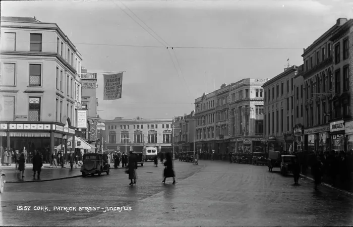 Framed Print : Busy Scene on Patrick Street Framed Print : Busy Scene on Patrick Street