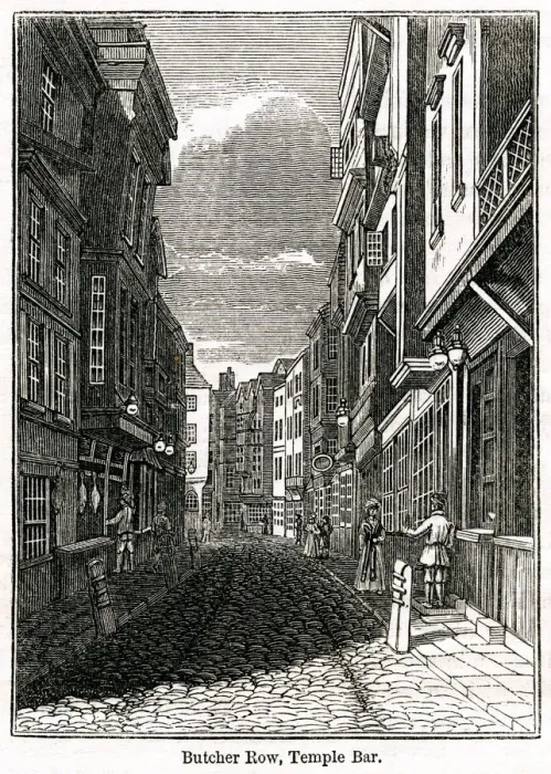 Framed Print : Butcher Row, Temple Bar Framed Print : Butcher Row, Temple Bar