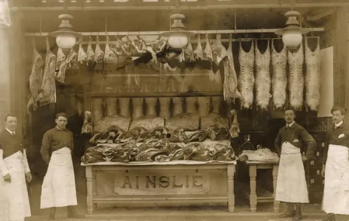Framed Print : Butchers shop Framed Print : Butchers shop