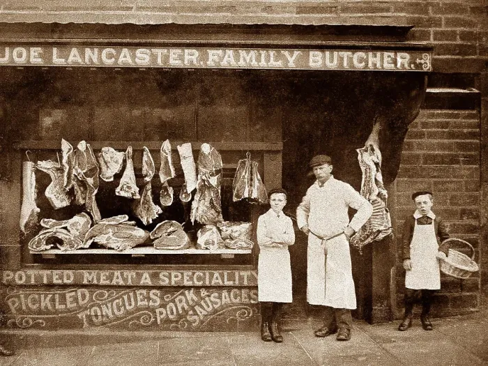 Framed Print : Butchers shop Framed Print : Butchers shop