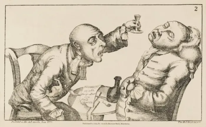 Framed Print : Bute Drink 1772 (Bobbin) Framed Print : Bute Drink 1772 (Bobbin)