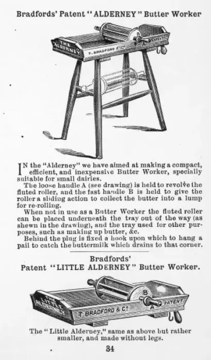 Framed Print : Butter-Working Equip Framed Print : Butter-Working Equip