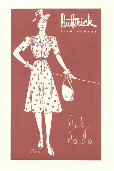 Framed Print : Butterick Fashion News Framed Print : Butterick Fashion News