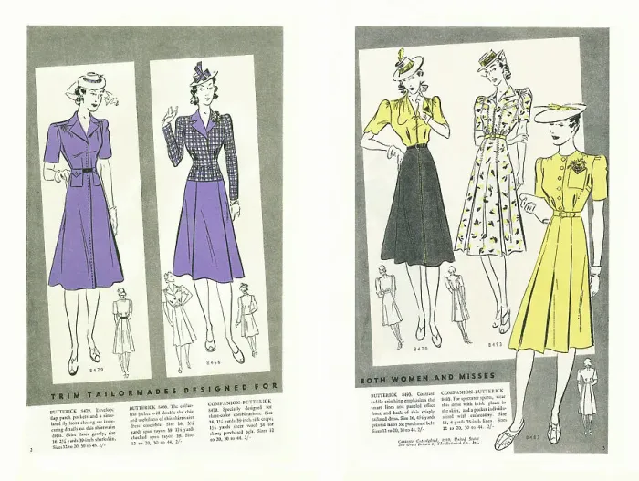 Framed Print : Butterick Fashion News Framed Print : Butterick Fashion News