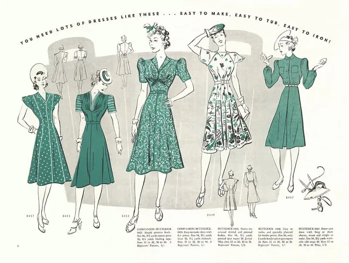 Framed Print : Butterick Fashion News Framed Print : Butterick Fashion News