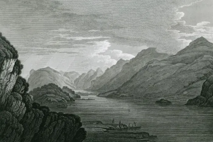 Framed Print : Buttermere and Crummock Water, Lake District Framed Print : Buttermere and Crummock Water, Lake District
