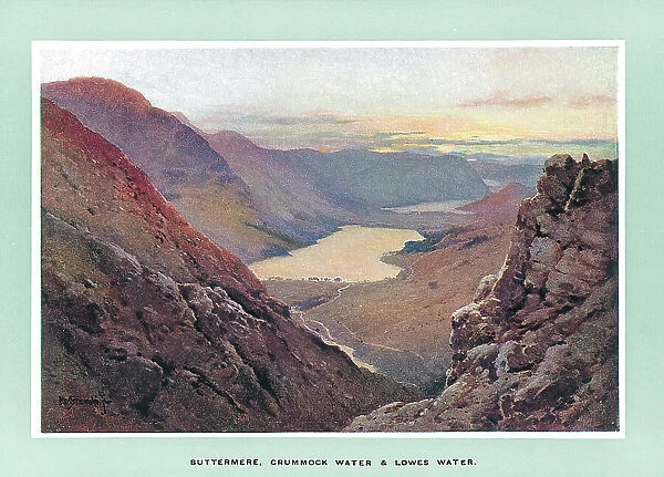 Buttermere, Crummock Water and Lowes Water
