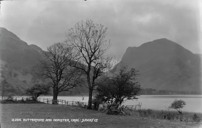 Framed Print : Buttermere and Honister Crag Framed Print : Buttermere and Honister Crag