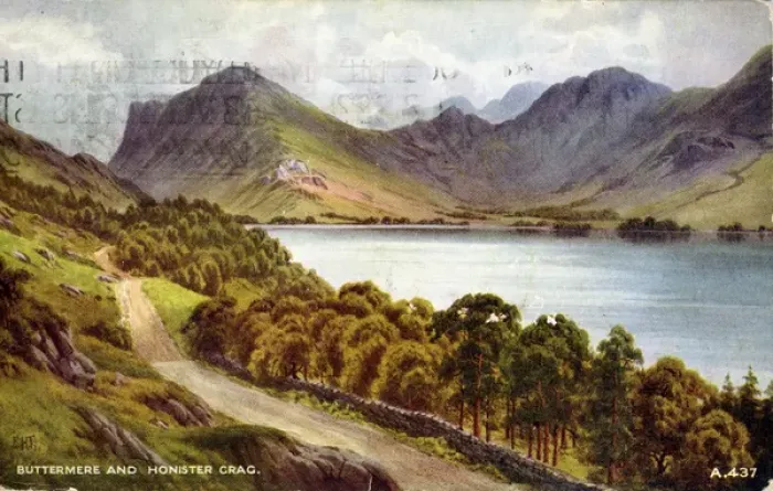 Framed Print : Buttermere Lake & Honister Crag, Cockermouth, Cumbria Framed Print : Buttermere Lake & Honister Crag, Cockermouth, Cumbria