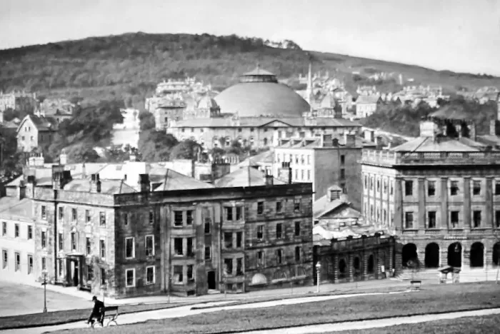 Framed Print : Buxton in Derbyshiregraph Framed Print : Buxton in Derbyshiregraph