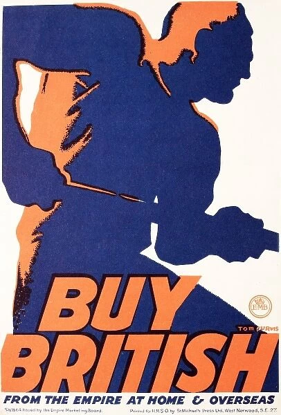 Buy British - Empire Marketing Board Poster