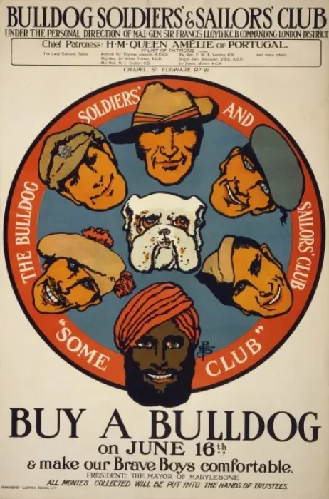 Framed Print : Buy a bulldog on June 16th & make our brave boys more comfor Framed Print : Buy a bulldog on June 16th & make our brave boys more comfor