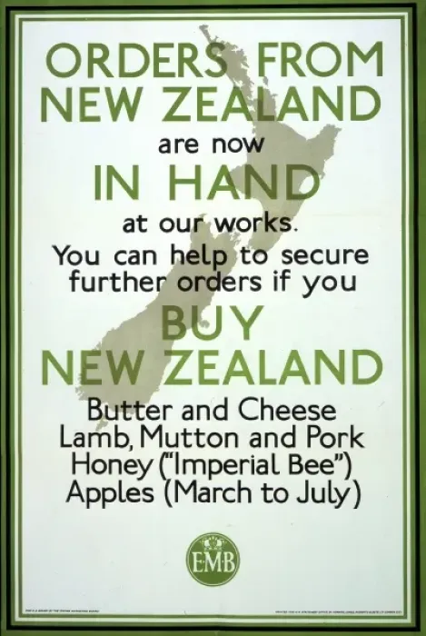Framed Print : Buy New Zealand Produce Framed Print : Buy New Zealand Produce