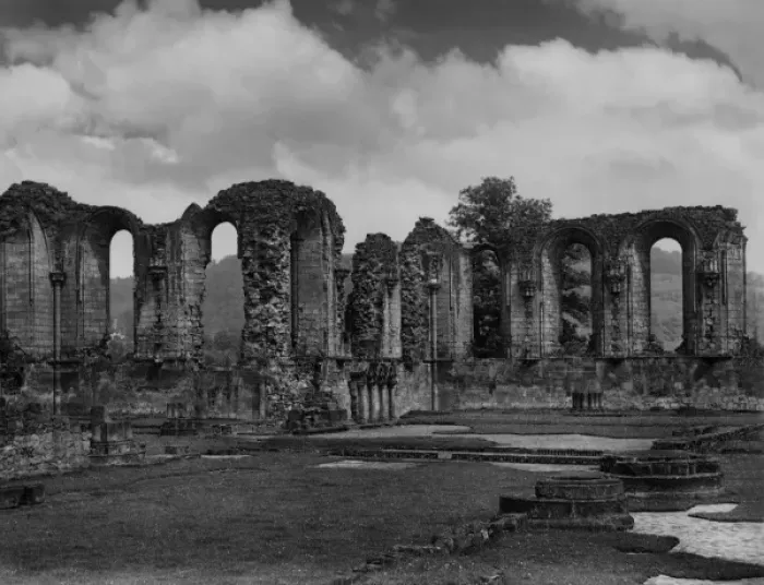 Framed Print : Byland Abbey Framed Print : Byland Abbey