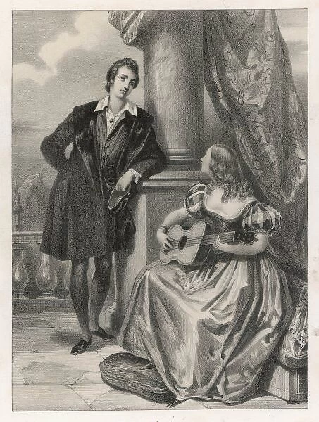 Byron & Guiccioli. Byron with Teresa, countess Guiccioli