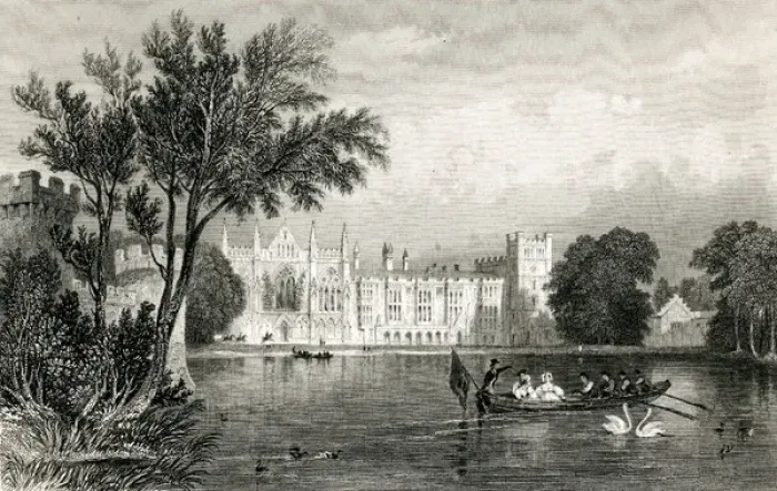 Framed Print : Byron / Newstead Abbey Framed Print : Byron / Newstead Abbey