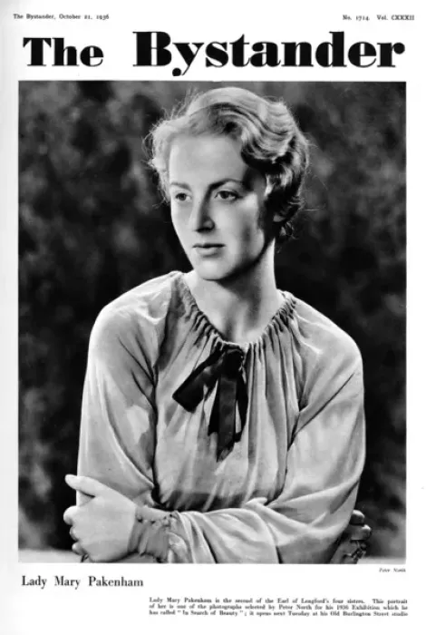 Framed Print : Bystander cover - Lady Mary Pakenham Framed Print : Bystander cover - Lady Mary Pakenham