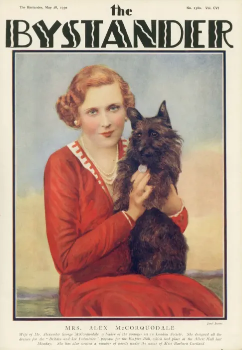 Framed Print : Bystander cover - Mrs Alex McCorquodale (Barbara Cartland) Framed Print : Bystander cover - Mrs Alex McCorquodale (Barbara Cartland)