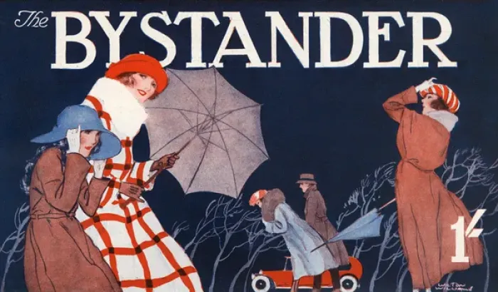 Framed Print : Bystander masthead 1922 Framed Print : Bystander masthead 1922