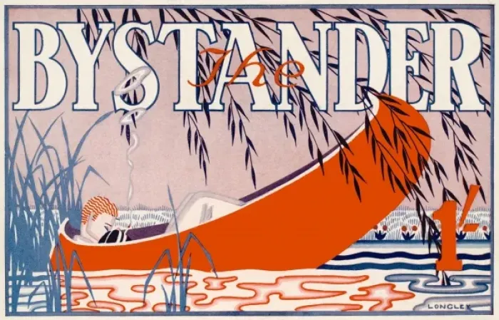 Framed Print : Bystander Masthead 1930 Framed Print : Bystander Masthead 1930