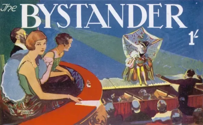 Framed Print : The Bystander Masthead Framed Print : The Bystander Masthead