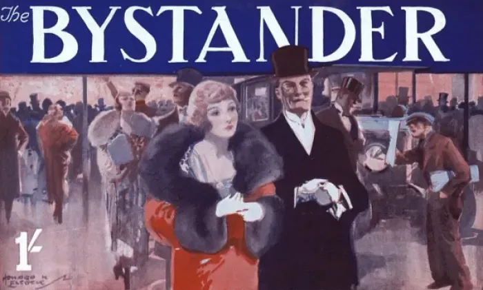 Framed Print : Bystander masthead design, 1927 Framed Print : Bystander masthead design, 1927