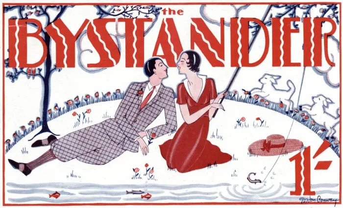 Framed Print : Bystander masthead by Gordon Conway, 20 May 1931 Framed Print : Bystander masthead by Gordon Conway, 20 May 1931