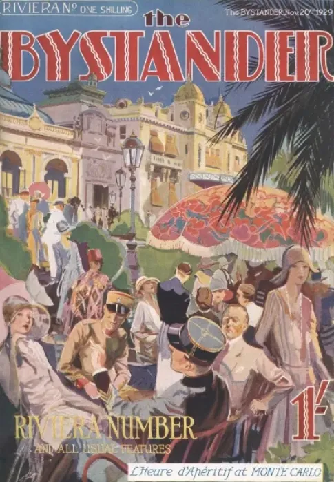 Framed Print : The Bystander Riviera Number 1929 Framed Print : The Bystander Riviera Number 1929