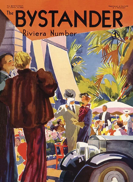Bystander Riviera number cover 1935